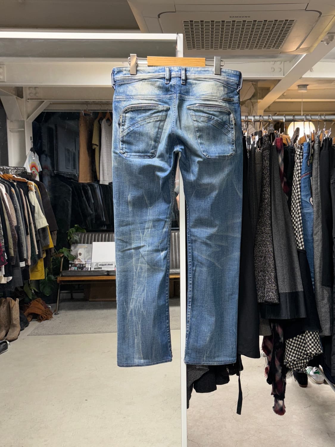 디젤 poiak 데님팬츠 상품이미지4