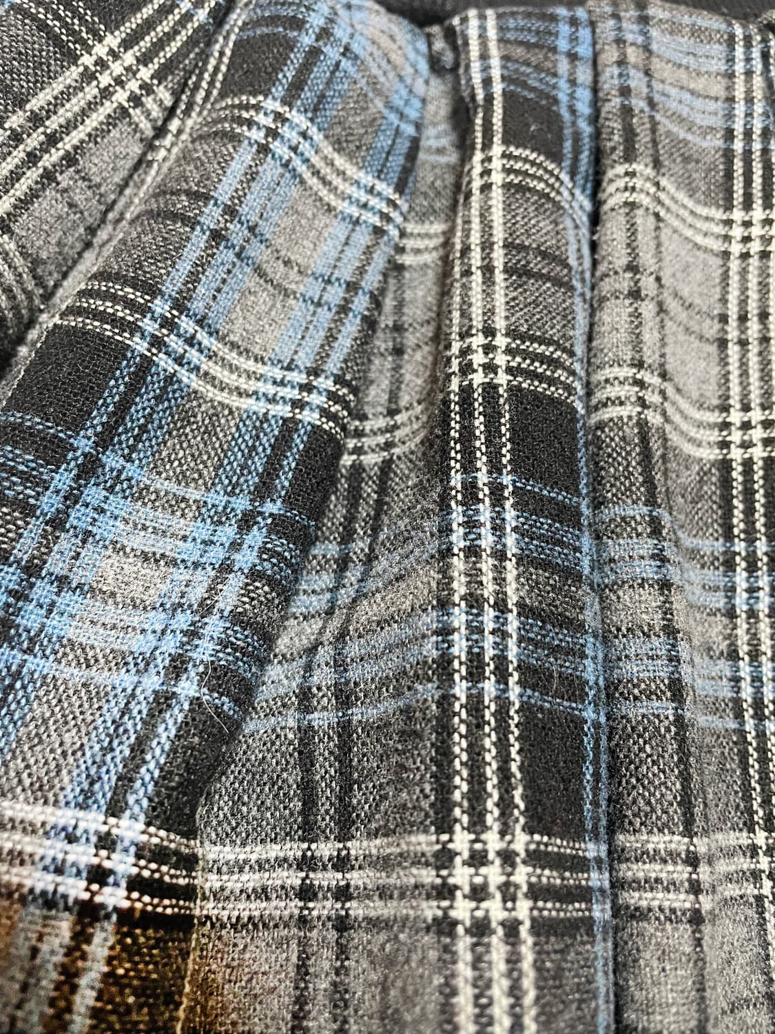 빈티지 캐캐체 체크 큐롯 스커트 반바지 상품이미지2