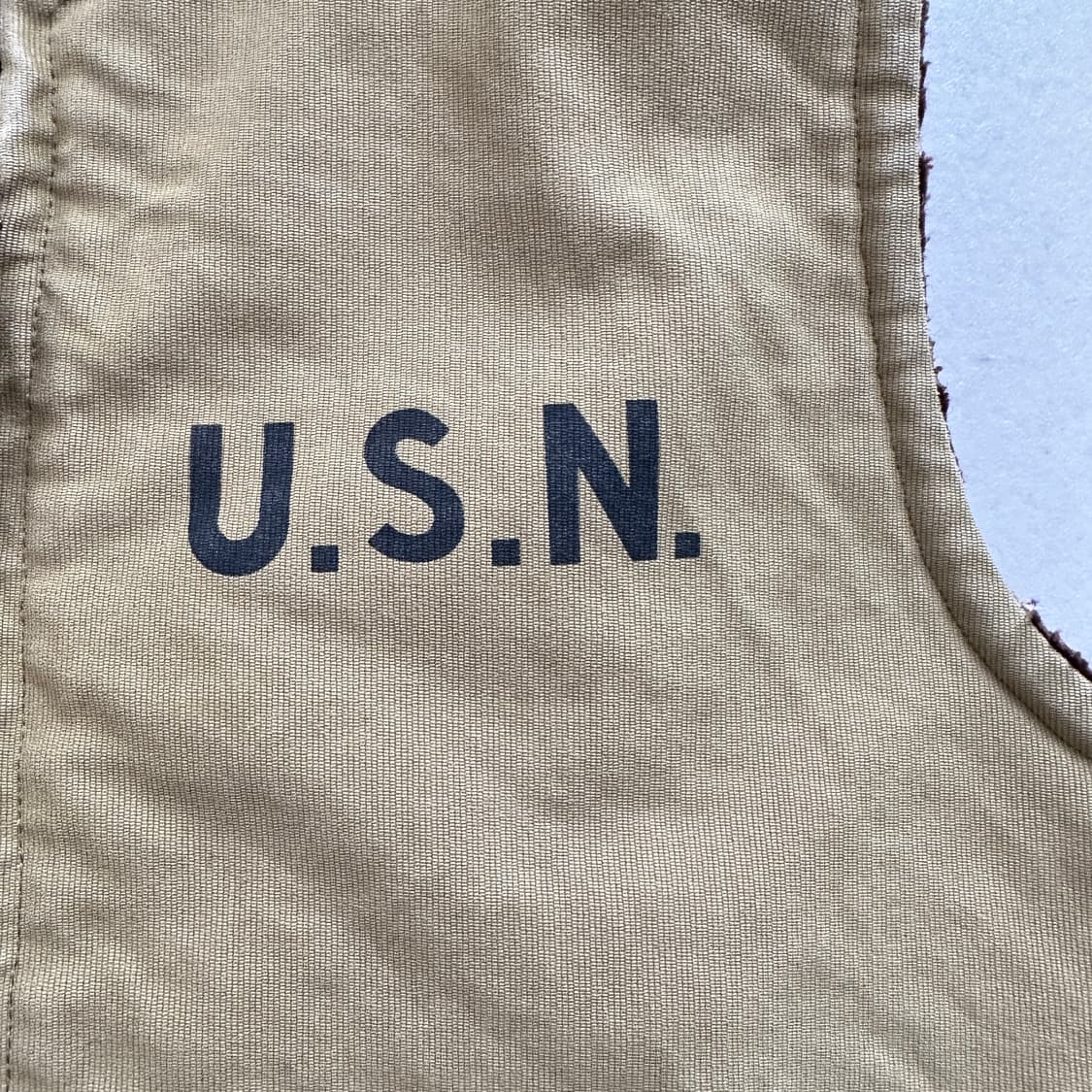 리얼맥코이 USN 알파카 N1 덱자켓 베스트 (사이즈 40) 상품이미지3