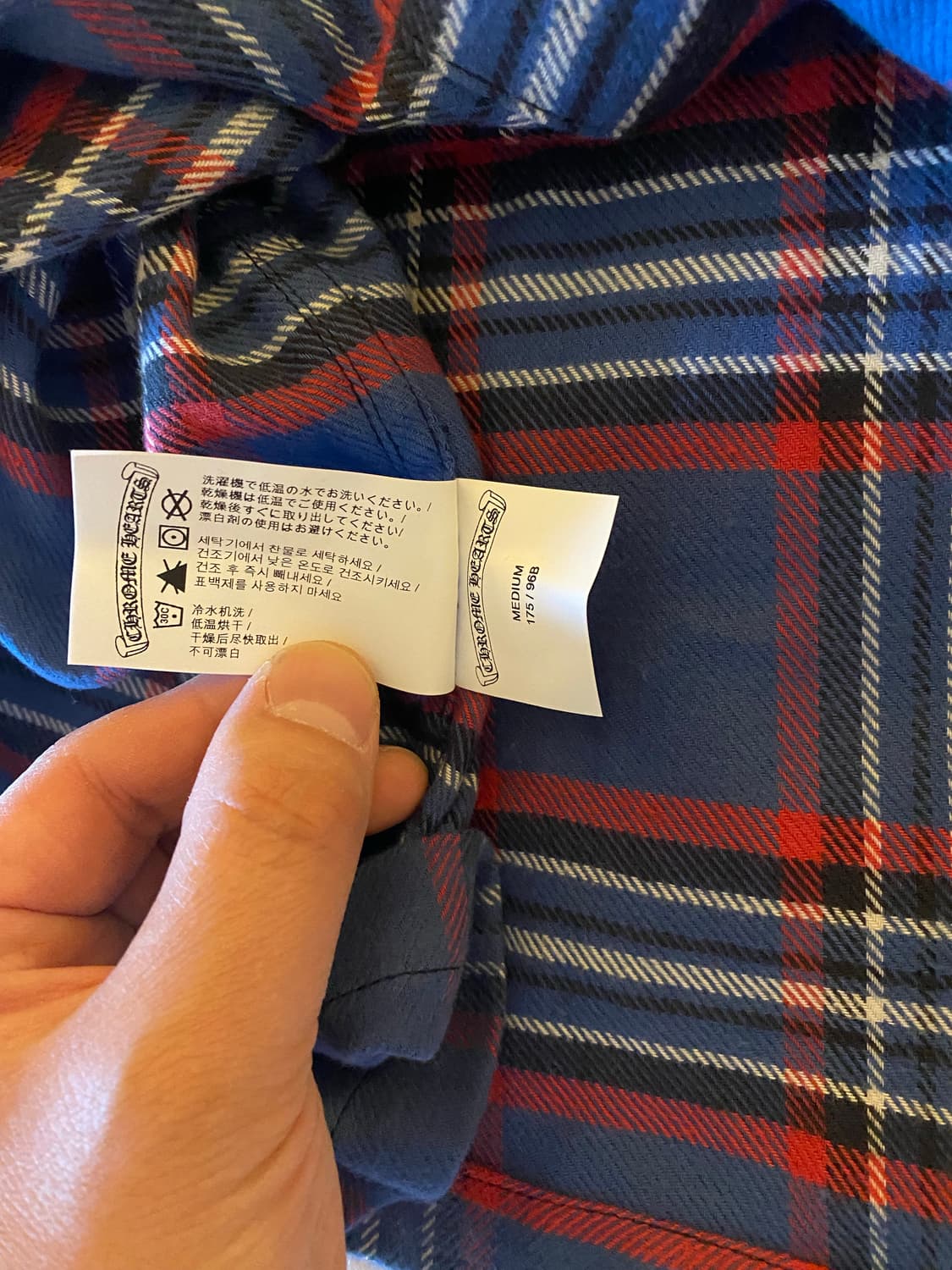 (새상품/M) 크롬하츠 워크독 셔츠 상품이미지5