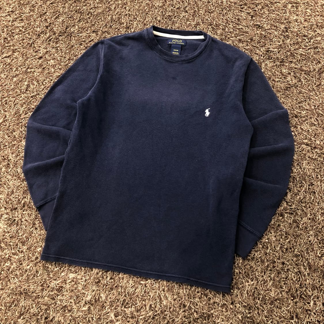 M 폴로 랄프로렌 와플 롱슬리브 긴팔티 상품이미지2
