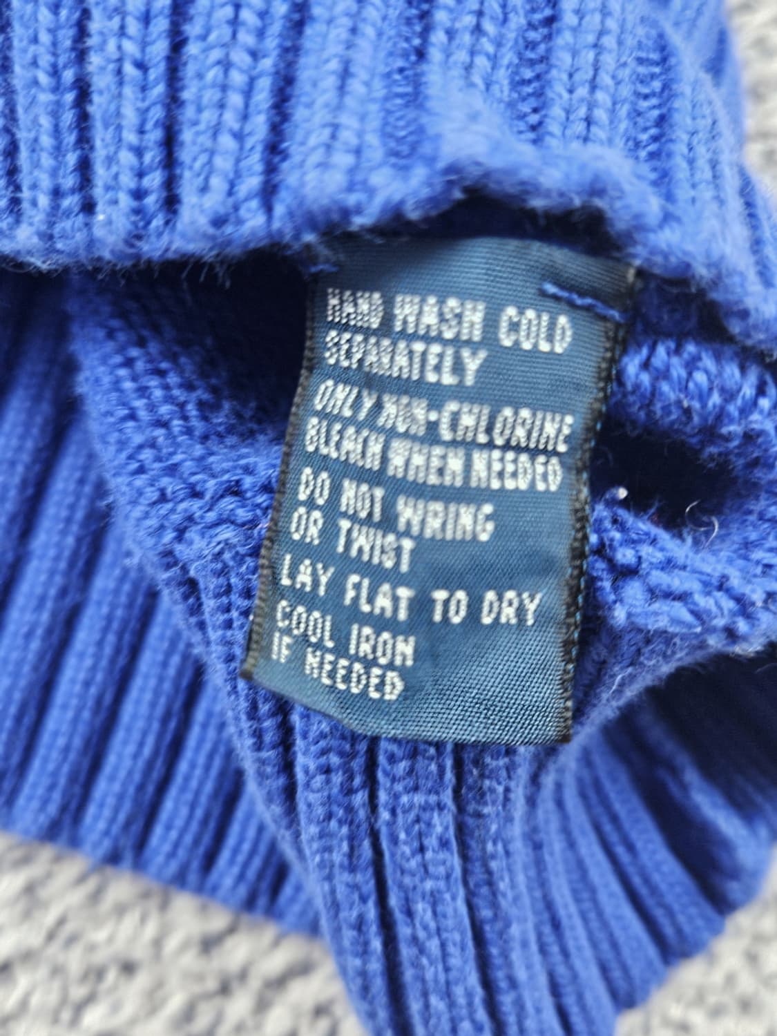 폴로랄프로렌 카라 하프 집업 니트 ( M ) / 9997 상품이미지8