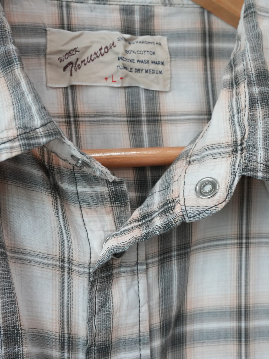 TRUXTON check western shirt 상품이미지3
