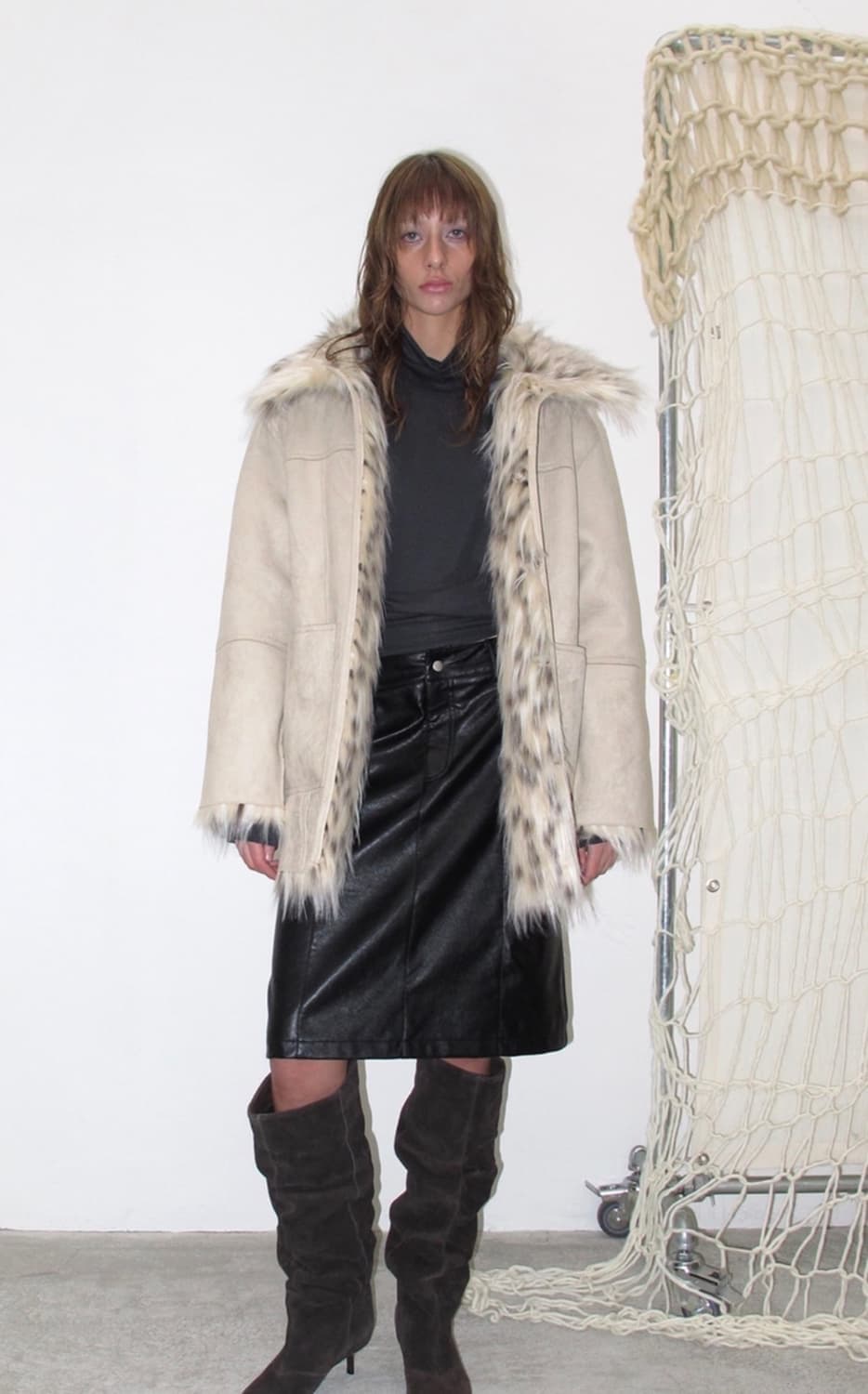 Sunburn project 썬번프로젝트 퍼자켓  상품이미지1