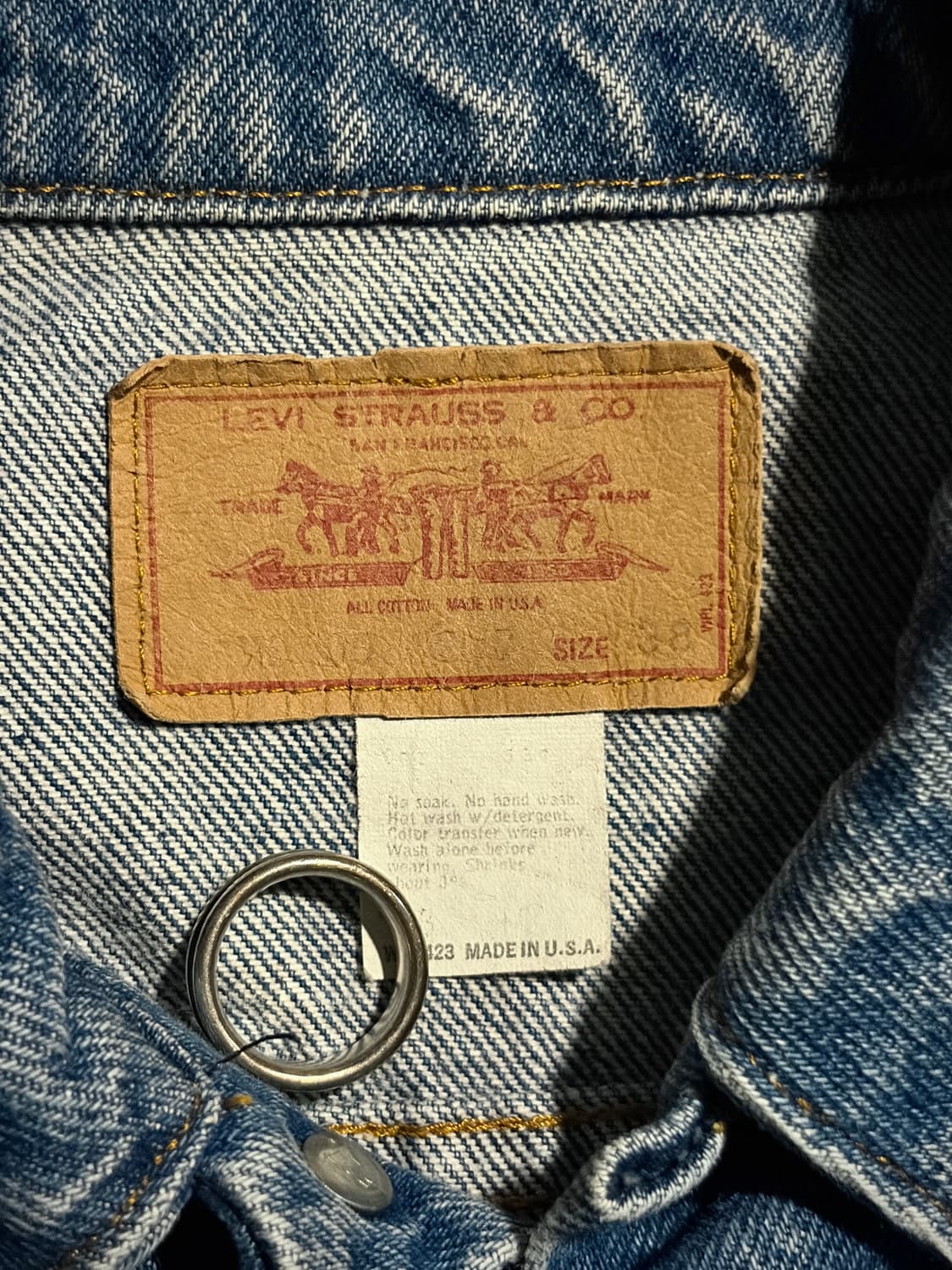 70s 리바이스 트러커 70505 38 USA🇺🇸 상품이미지6