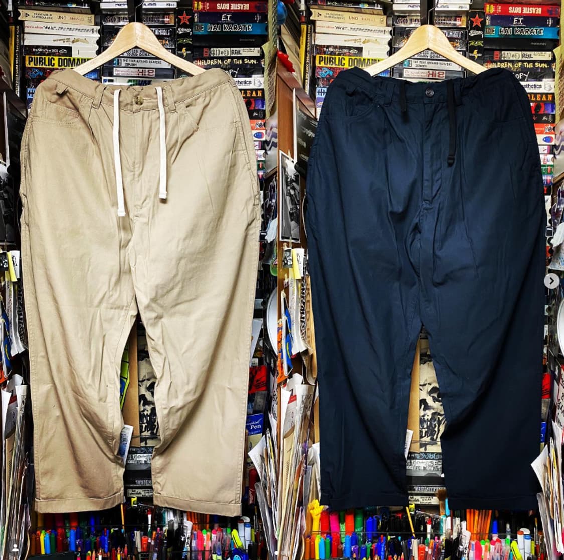 Brochure 1P 치노팬츠 네이비 L 상품이미지5