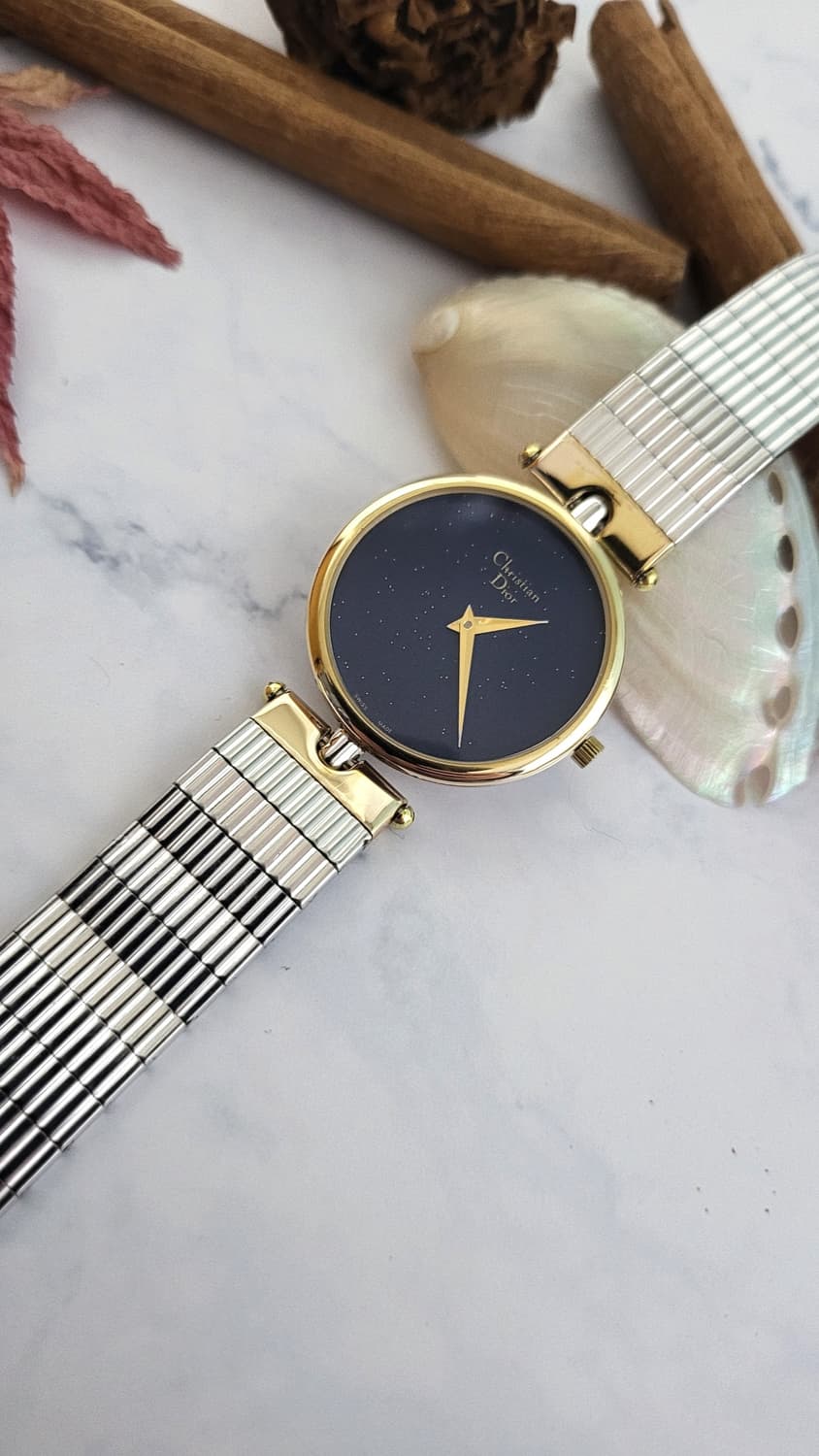 정품 크리스찬디올 3026 나이트 블루 남여공용 시계 상품이미지6