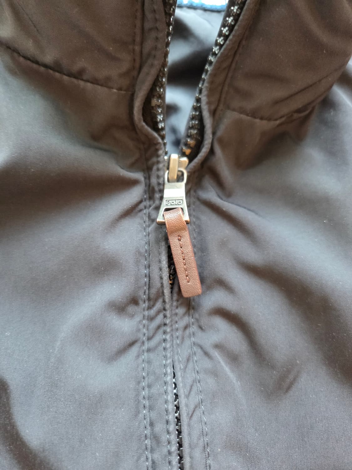 폴로 랄프로렌 블랙 레드포니 하이넥 스윙톱 재킷 상품이미지3