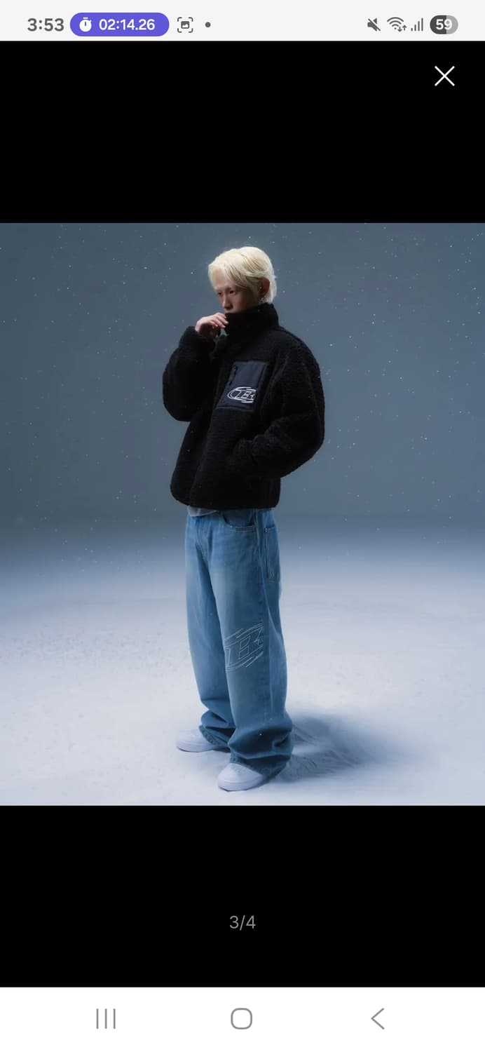 새상품급처)본투윈 플리스자켓 상품이미지2