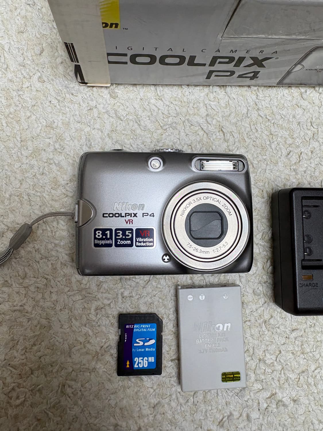 니콘 쿨픽스 P4 coolpix p4 풀박스 상품이미지2