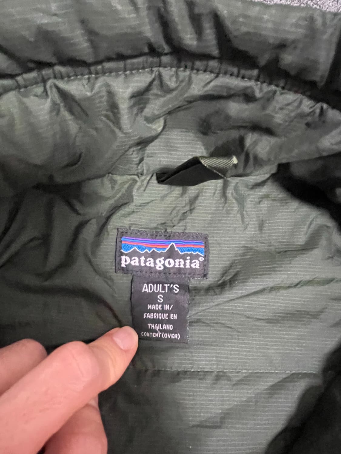 [S, 100] 파타고니아 빈티지 퍼프볼 풀오버 오렌지/카키 상품이미지5