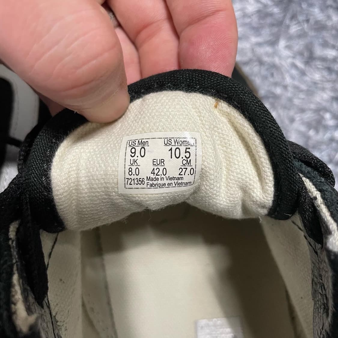 Vans 반스 올드스쿨 검솔 상품이미지7