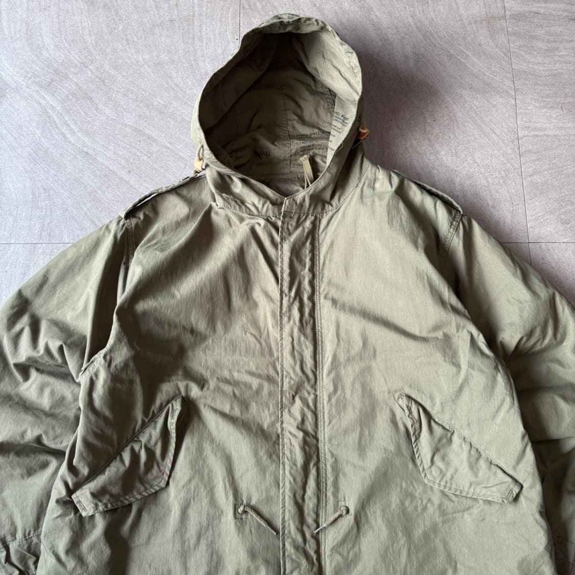 밀텍 M65 피쉬테일 개파카 상품이미지3