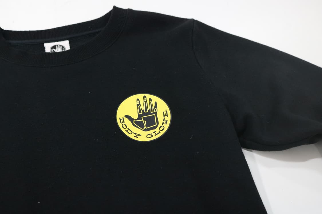 Body Glove 바디글로브 빅로고 블랙 빈티지 맨투맨 (M) 상품이미지6