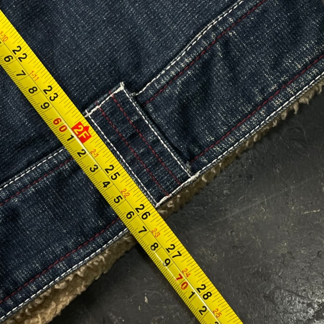 100 빈티지 코듀로이 데님 믹스 자켓 상품이미지7