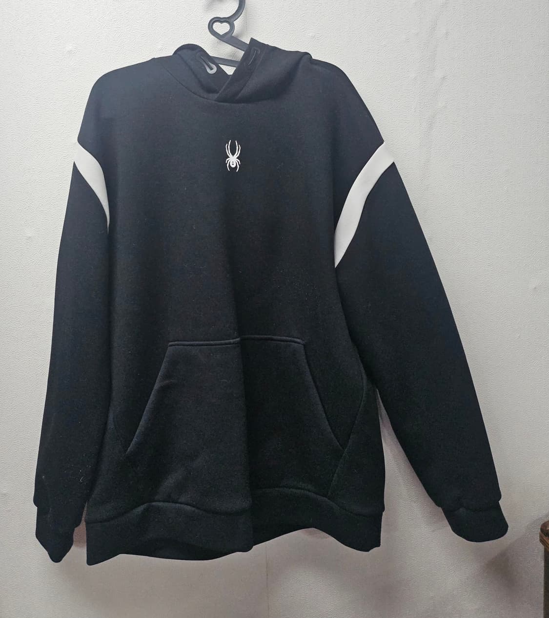 스파이더 블랙 후드티 XL 상품이미지1