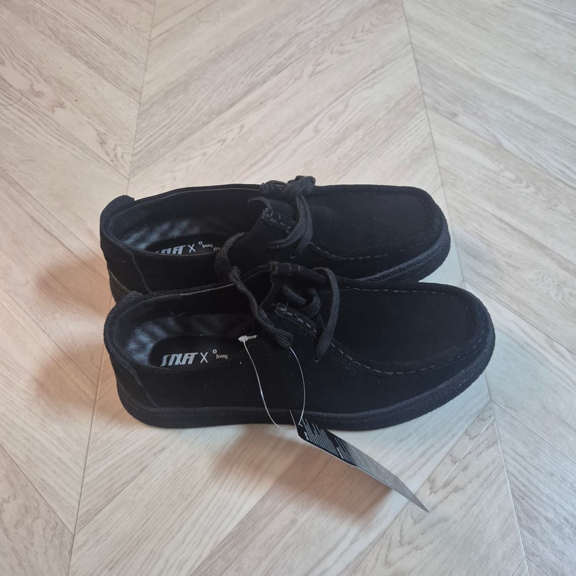 [오정규 x 식스핏] NORM WALLABEE BLACK 왈라비 블랙 ( 상품이미지4