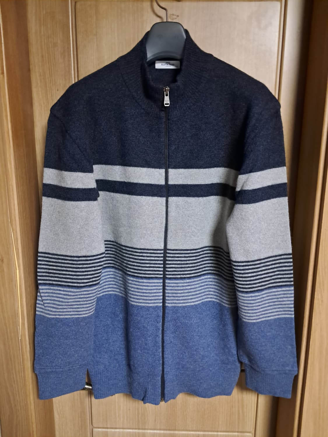 파크랜드 니트 집업 남성110(100~105) 상품이미지1