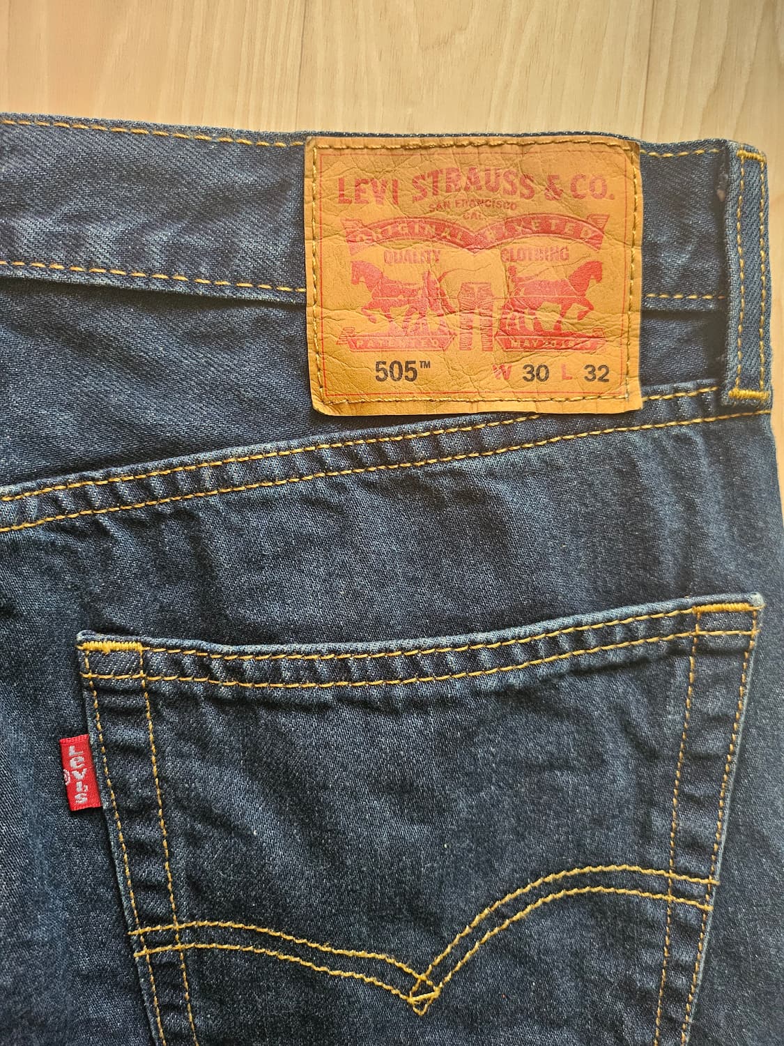 리바이스505 데님 팬츠 상품이미지6