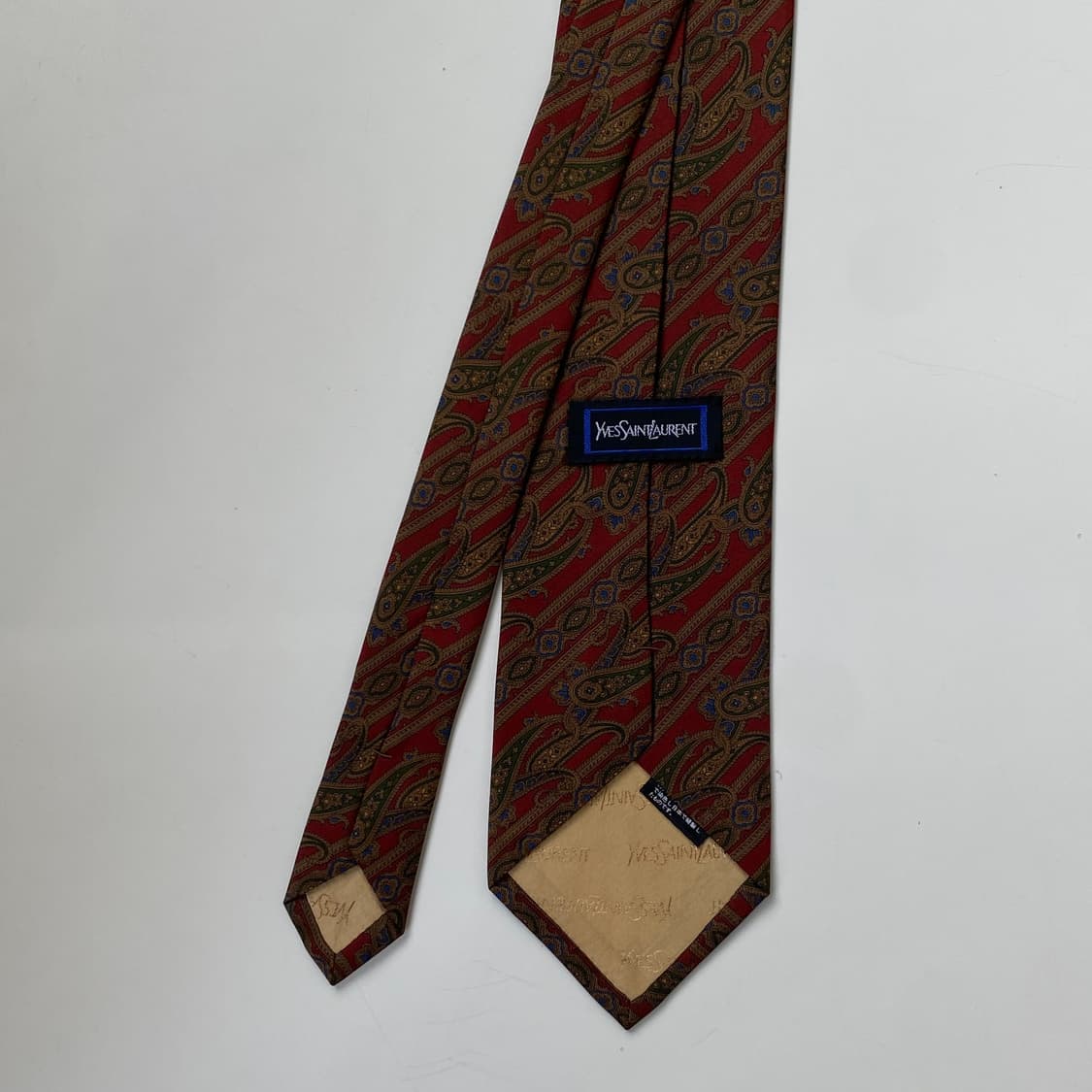 입생로랑(YSL) 페이즐리 명품 정품 넥타이 상품이미지3
