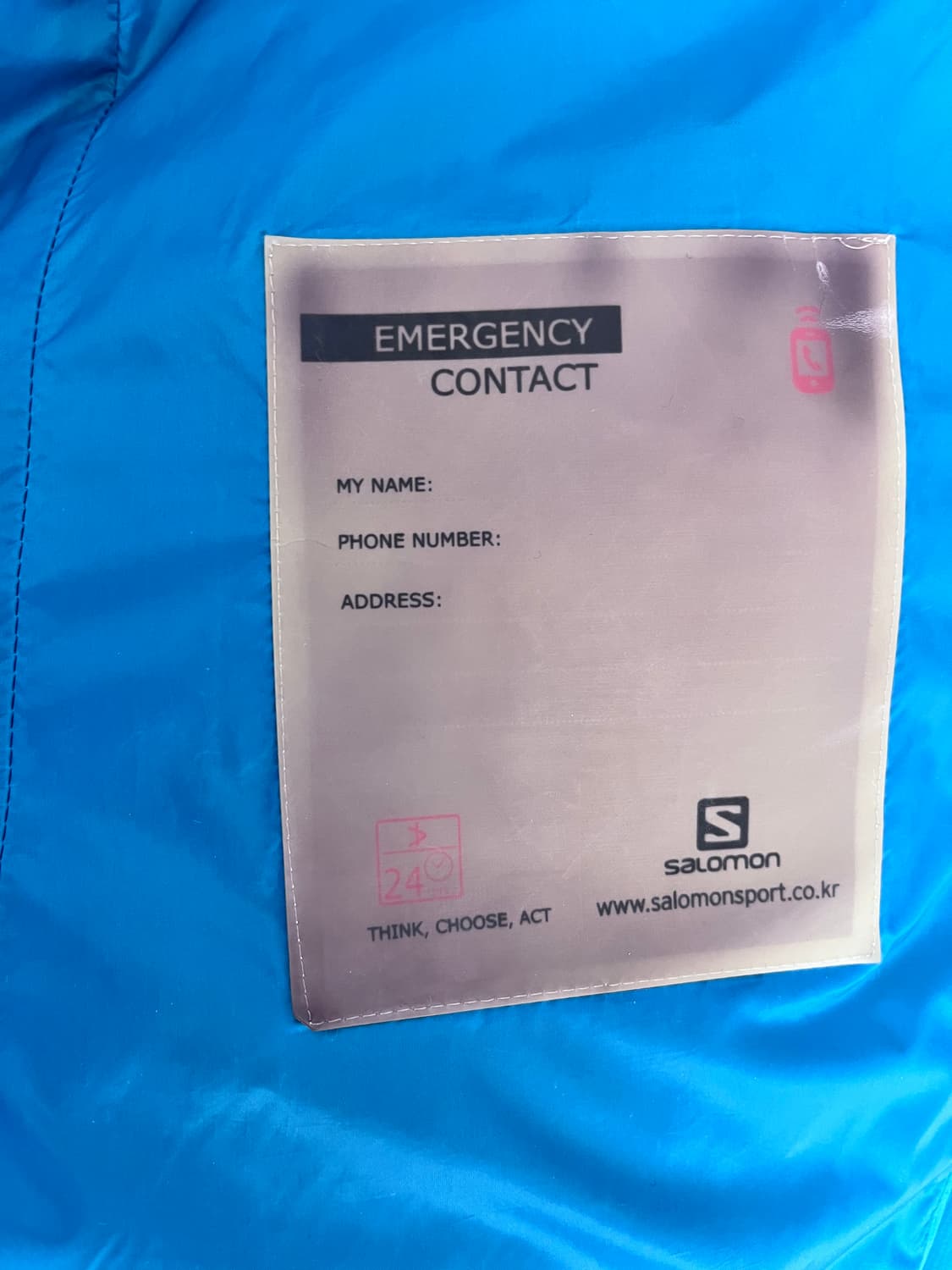 살로몬 남성 블루구스다운패딩
 상품이미지5