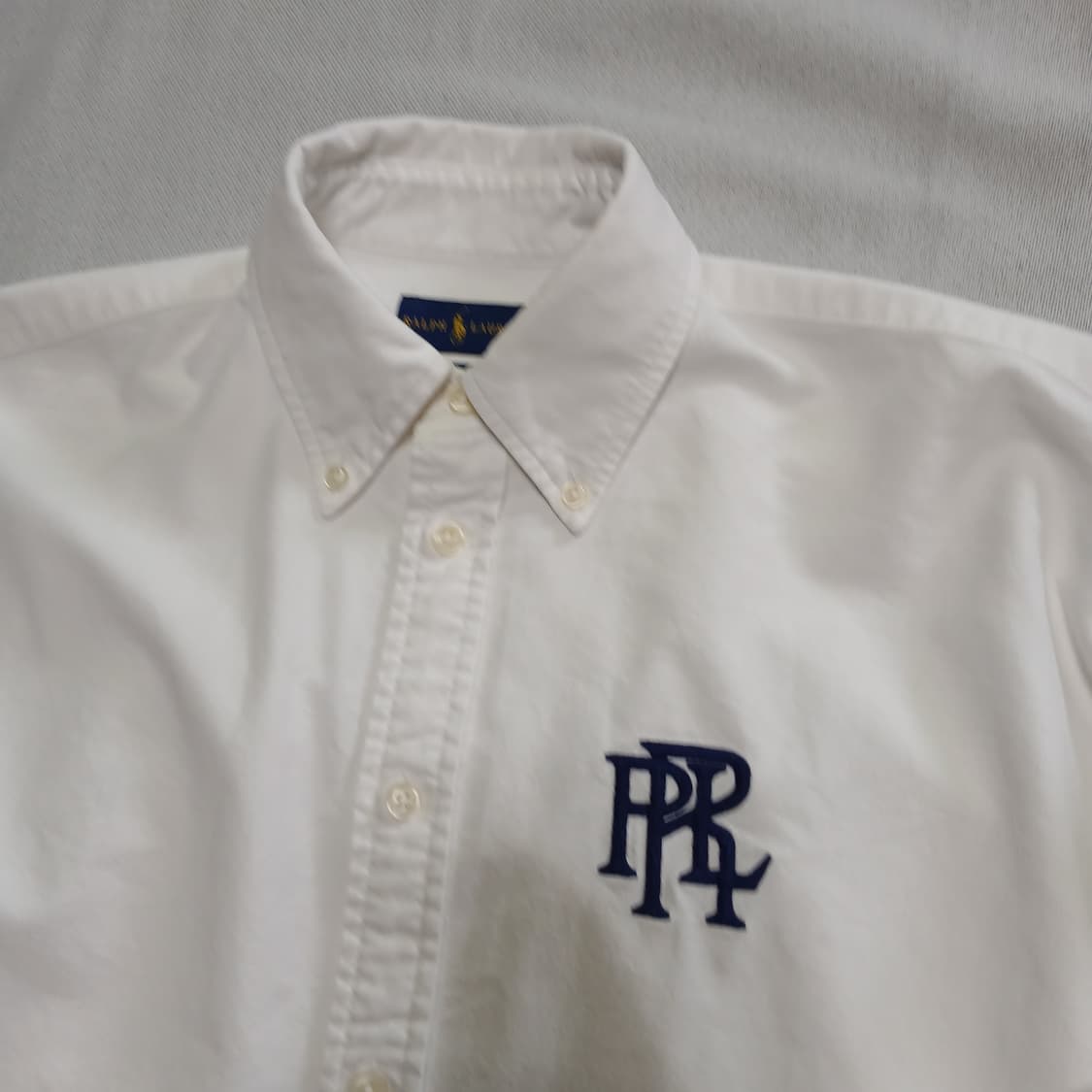 POLO 폴로 랄프로렌 RRL 보이프렌드핏 화이트 셔츠 남방 상품이미지4