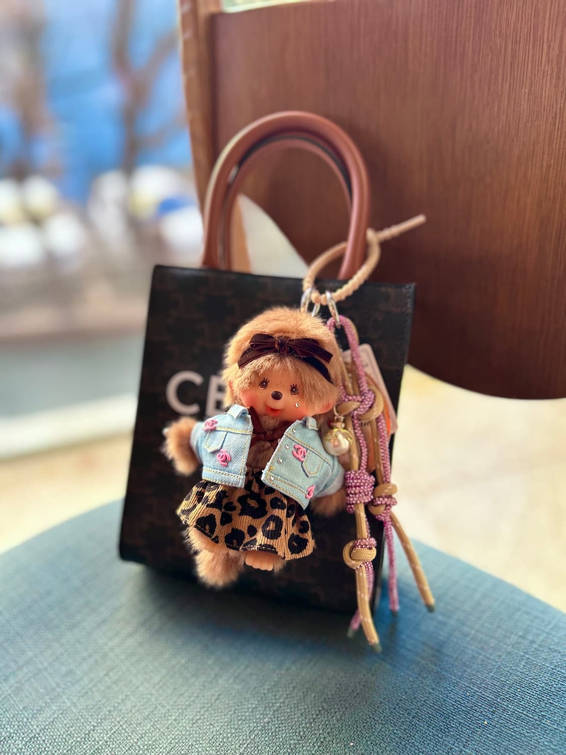 (36)정품몬치치💘 호피 패턴 원피스 상품이미지9