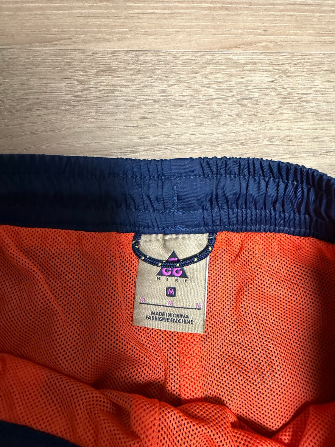 [m] 나이키 acg 우븐 쇼츠 네이비 상품이미지3
