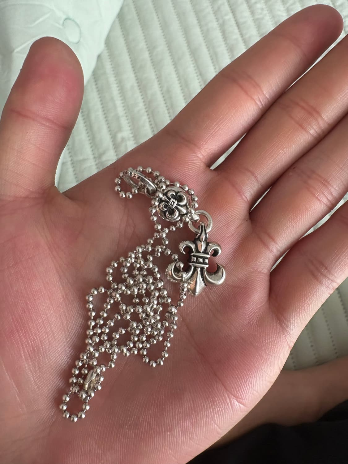 chrome hearts 크롬하츠 원볼 플레어 펜던트 상품이미지1