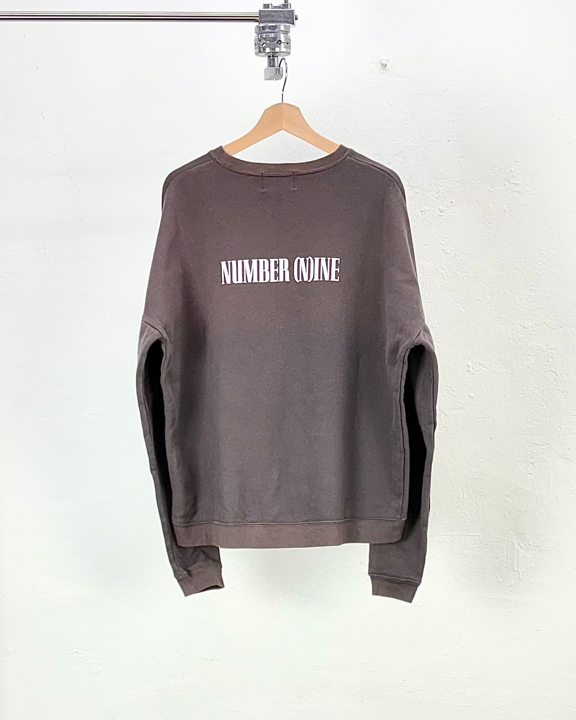 넘버나인 모키 실링 오버복스 크루넥 스웨트 셔츠 상품이미지6