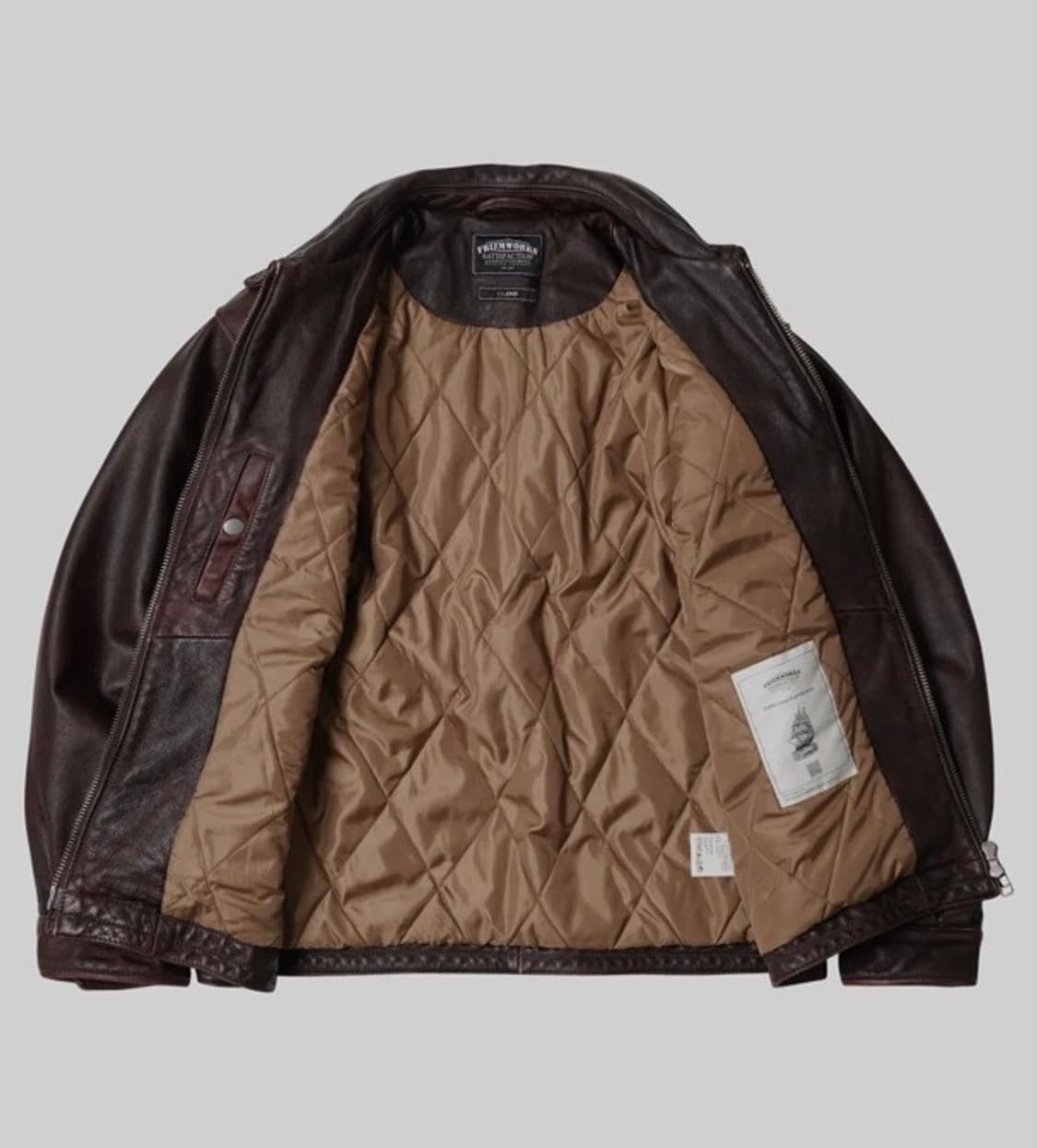 프리즘 웍스 Destroyed cowhide 가죽자켓  상품이미지4