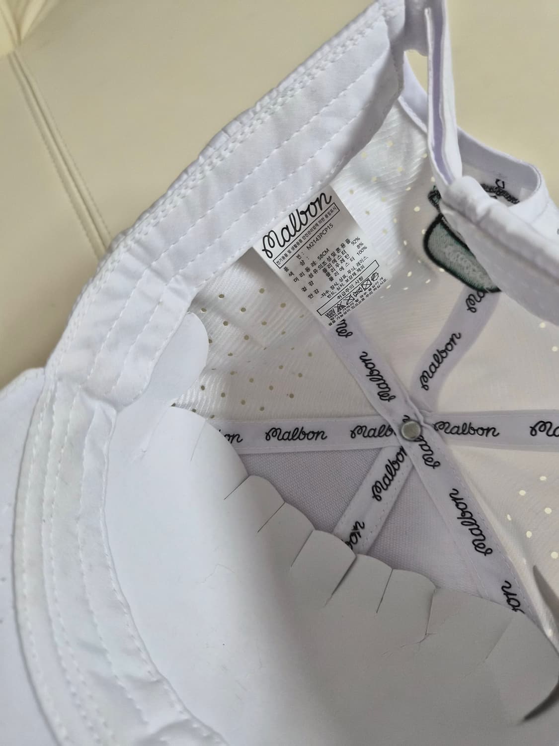 말본정품 캡모자 미사용  상품이미지4