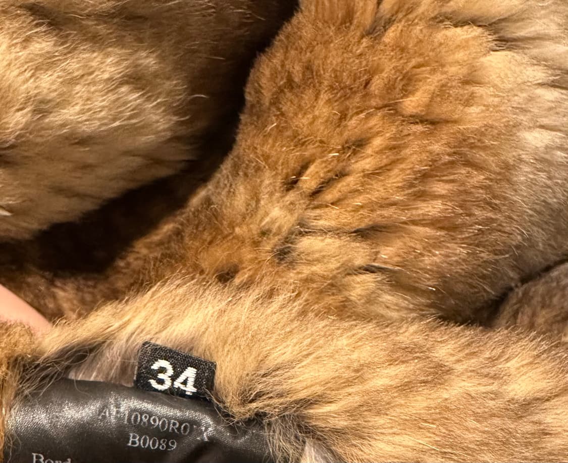 Yves salomon 이브살로몬 아미 코요테퍼 천연모피야상 상품이미지5