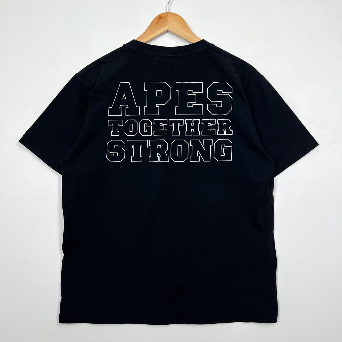 BAPE 베이프 투게더 스트롱 블랙 반팔티 상품이미지3