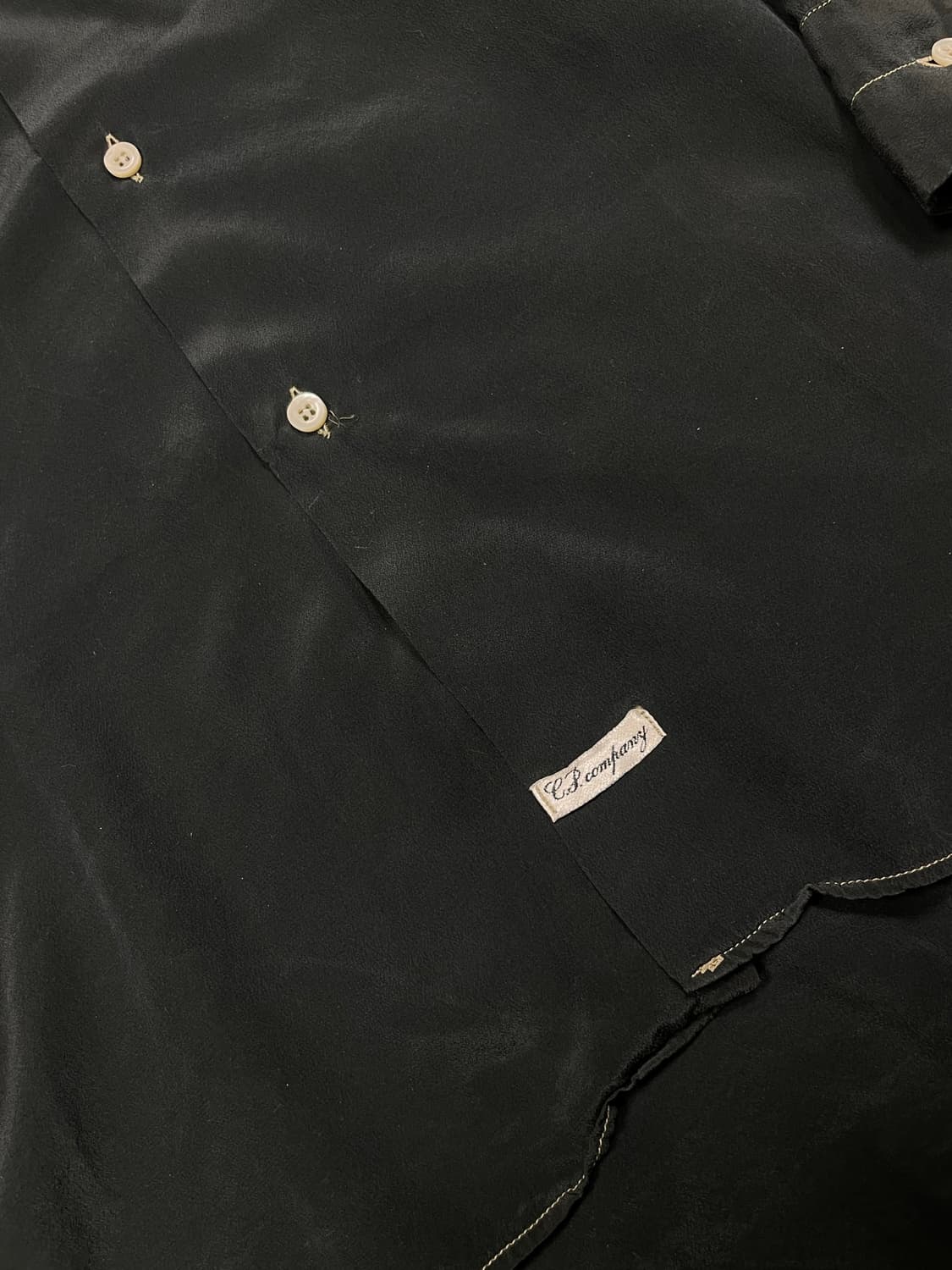 🕑80s cpcompany by massimo osti silk 상품이미지6
