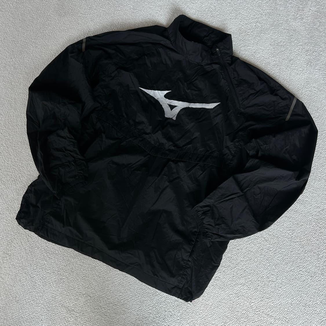 미즈노 블랙 바람막이 자켓 95 상품이미지1