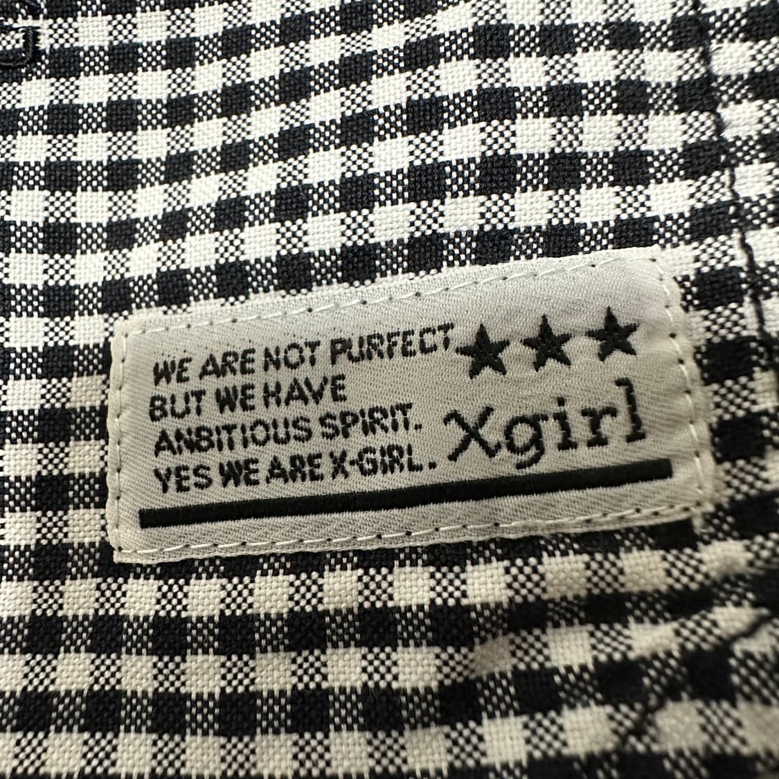 X-GIRL shirt 상품이미지3