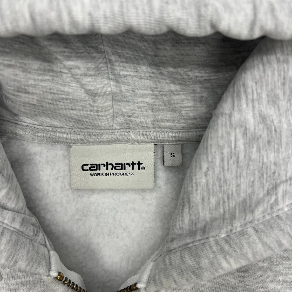 칼하트 그레이 후드집업 상품이미지2