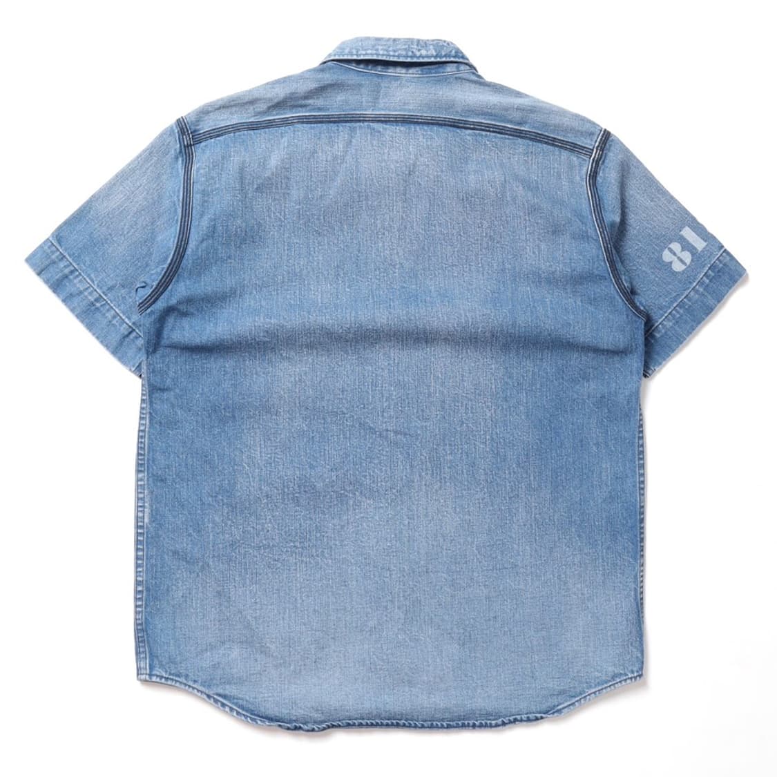 엔 헐리우드 N.Hoolywood Denim Half Shirt  상품이미지4