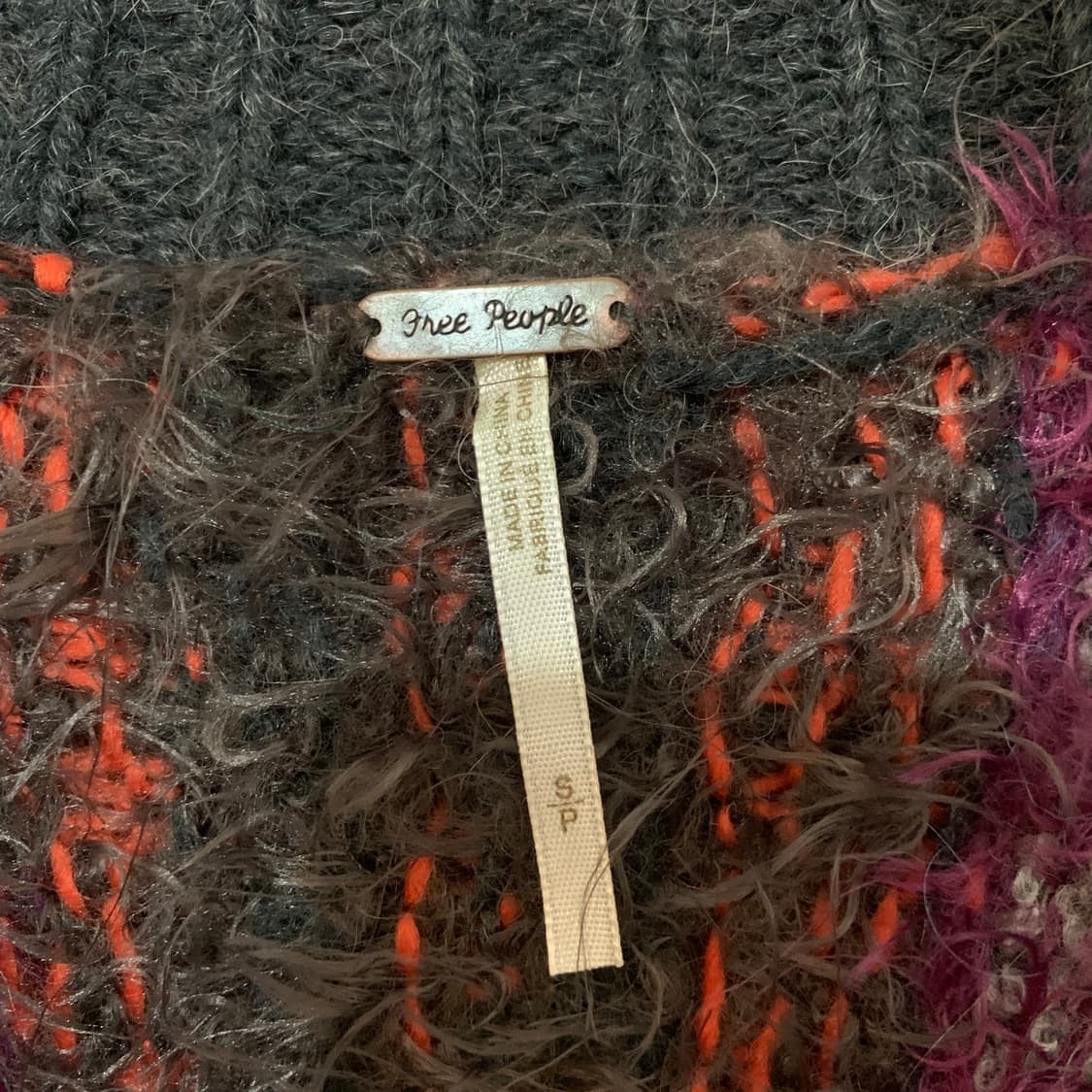 S 프리피플 노르딕 보헤미안 알파카 혼방 오버핏 니트 가디건 상품이미지5