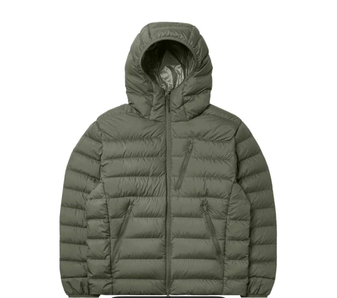 무신사 스탠다드 패딩 자켓 카키 상품이미지1