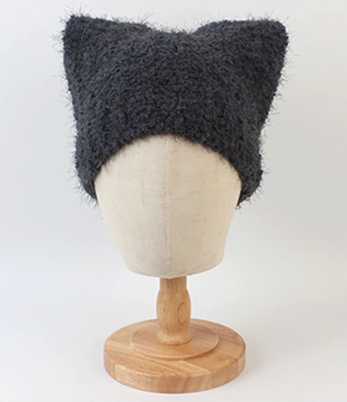 유니버셜케미스트리 fox ear grey beanie 고양이비니 상품이미지1