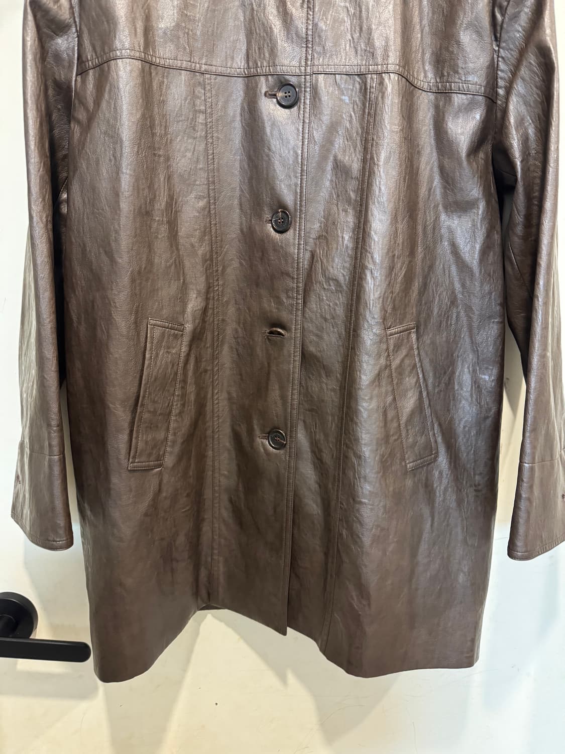 블루브릭 브라운 레더자켓 상품이미지4