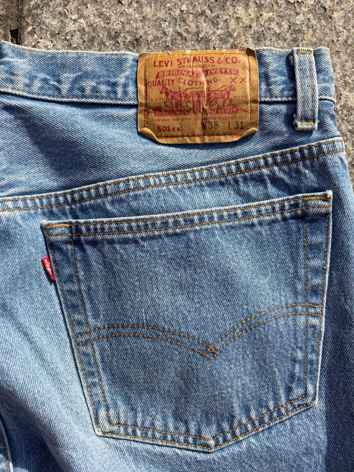 80s/90s 리바이스 501xx 데님팬츠 상품이미지7