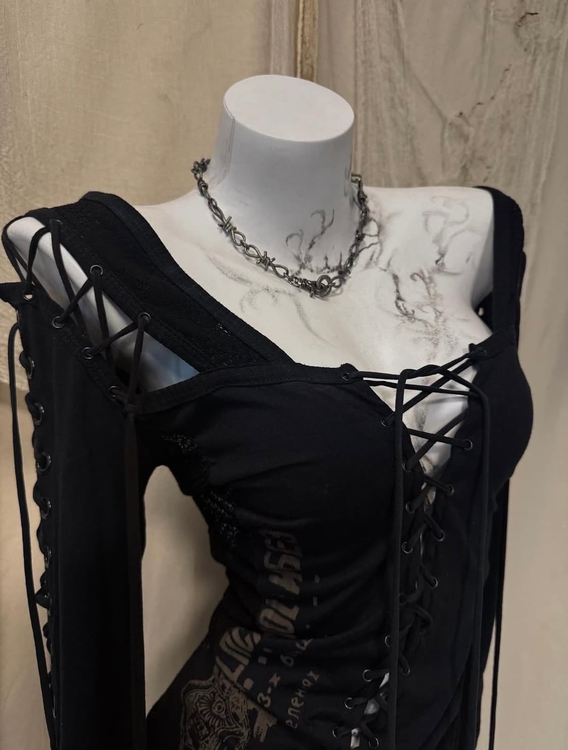 Salvage Rope Detail Onepiece 상품이미지2