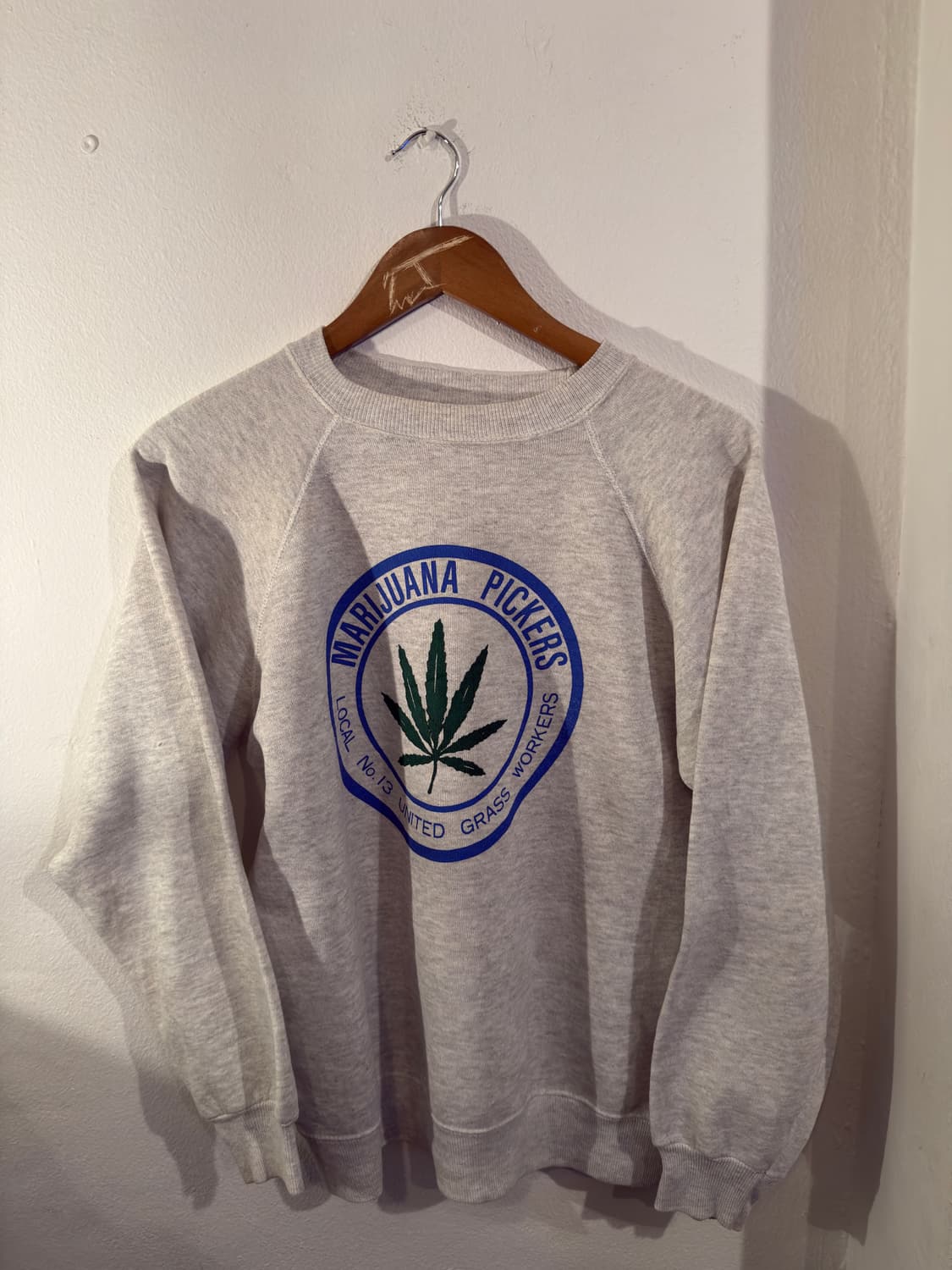 90s Marijuana sweatshrit… 상품이미지1