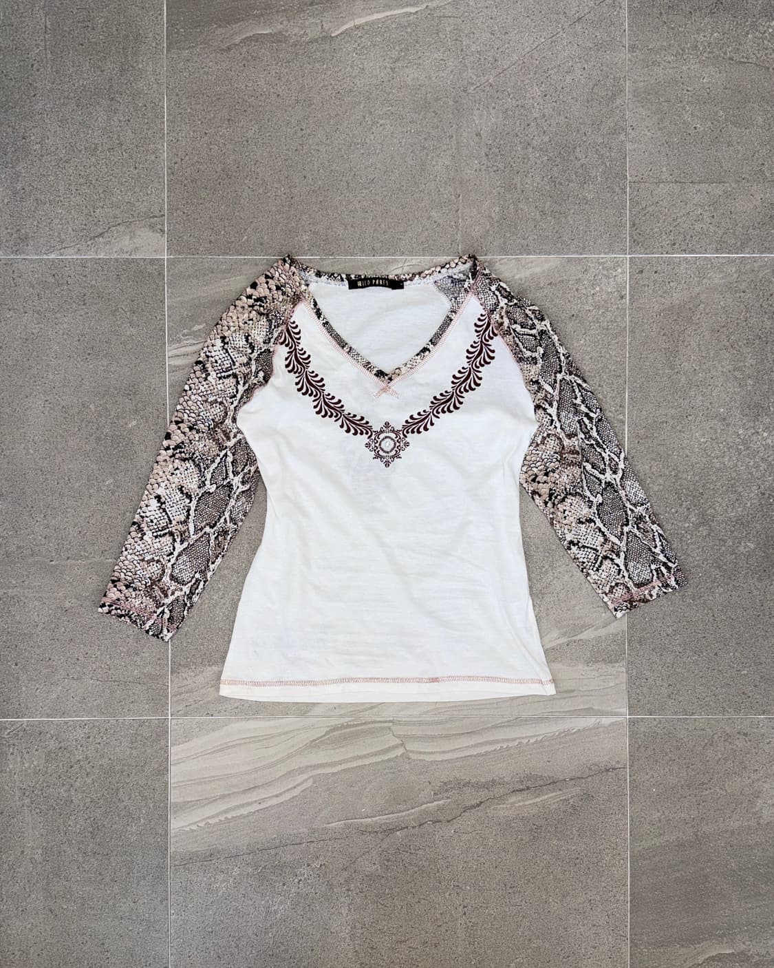 Wild Party bohemian graphic python 7부티 상품이미지1