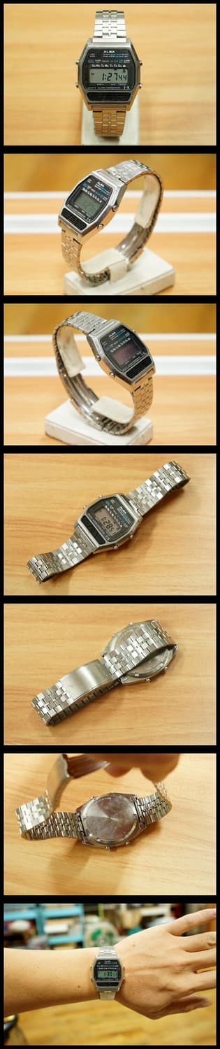 80s 세이코 알바 y446-5000 디지털 시계 상품이미지2