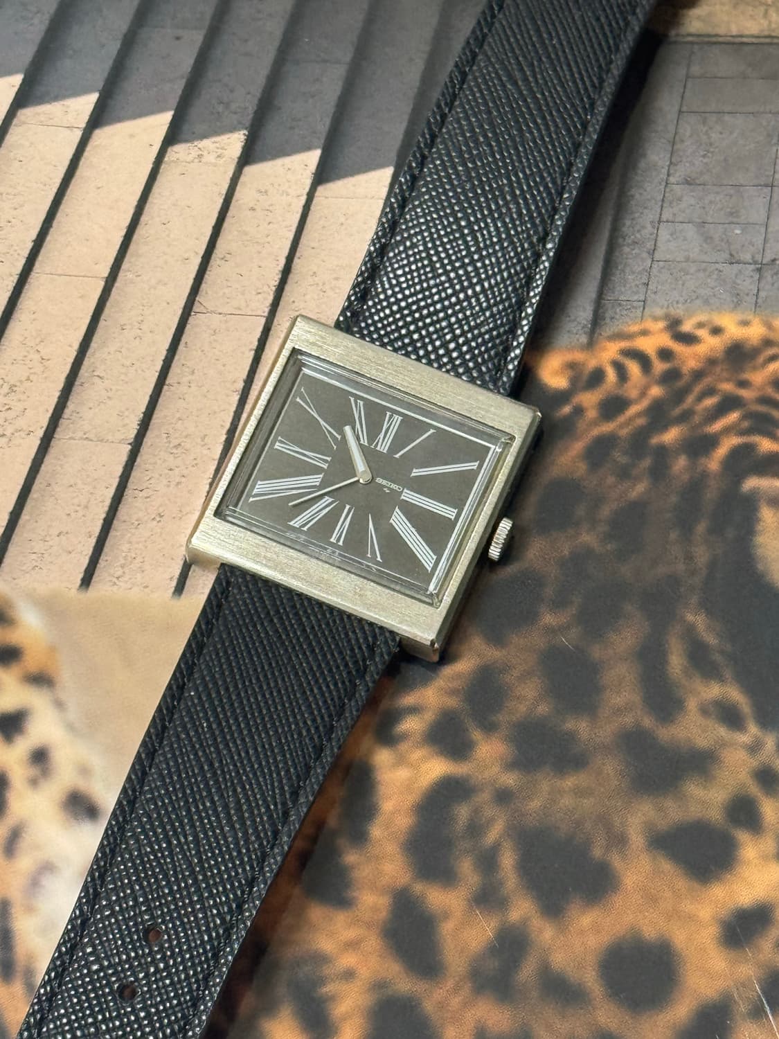 69s Seiko big square automatic Rare 상품이미지1