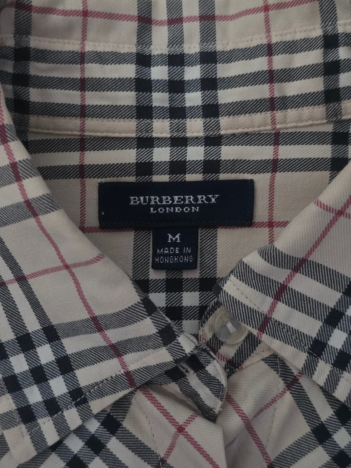 버버리 노바체크 여성 셔츠 M 상품이미지5